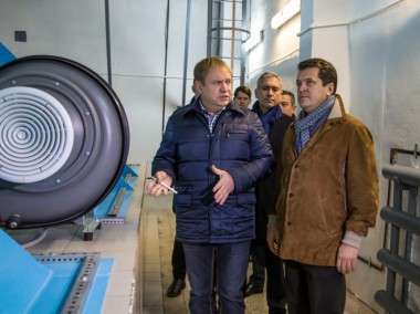Ильсур Метшин на водозаборе "Волжский" Новости (№ 42 2014 г.)