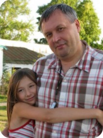 Александр Салагаев с дочкой Лилей Юбилей Салагаева