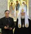 Анатолий Елдашев и Патриах Кирилл Елдашев