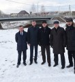 Осмотр моста через р. Нокса Новости (№ 45 2015 г.)
