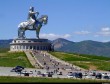 Памятник Чингисхану в Монголии, высота фигуры - 40 метров Памятник Чингисхану