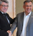 Александр Сокуров и Рустам Минниханов Сокуров